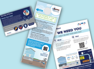 brochures communicating lead and copper pipe testing